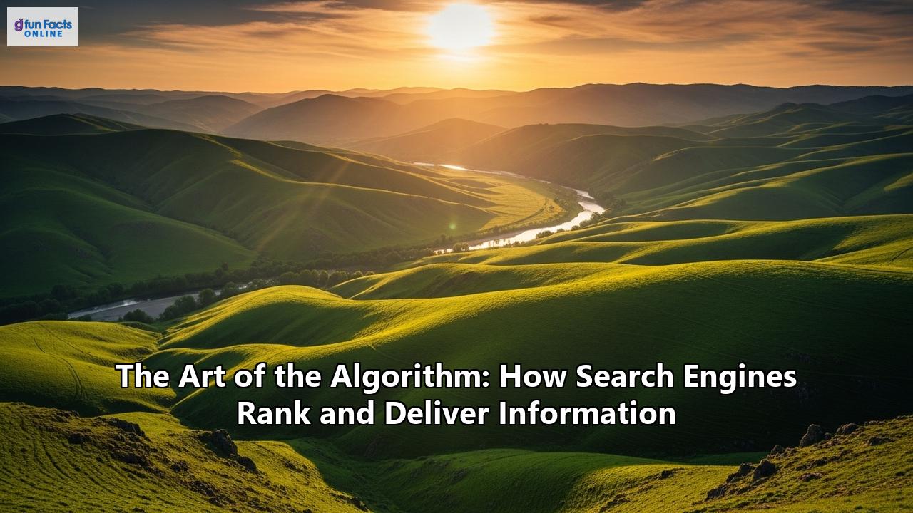 The Art of the Algorithm: How Search Engines Rank and Deliver Information