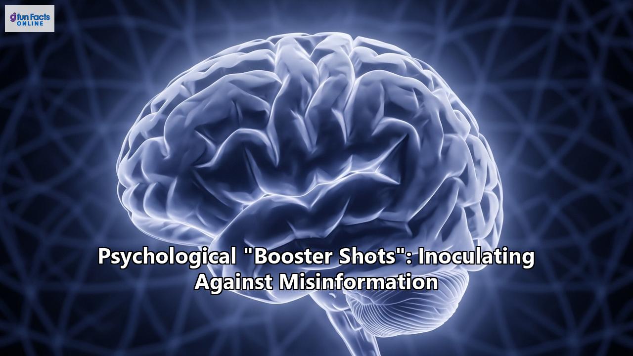 Psychological "Booster Shots": Inoculating Against Misinformation