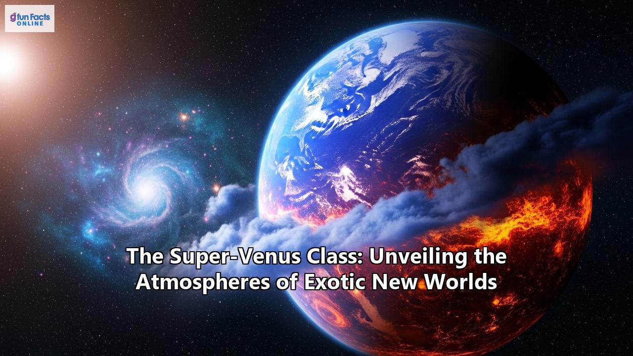 The Super-Venus Class: Unveiling the Atmospheres of Exotic New Worlds