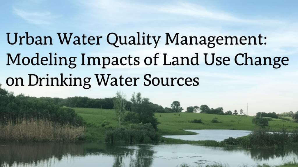 Urban Water Quality Management: Modeling Impacts of Land Use Change on Drinking Water Sources