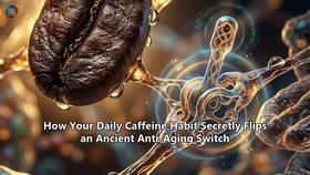 How Your Daily Caffeine Habit Secretly Flips an Ancient Anti-Aging Switch