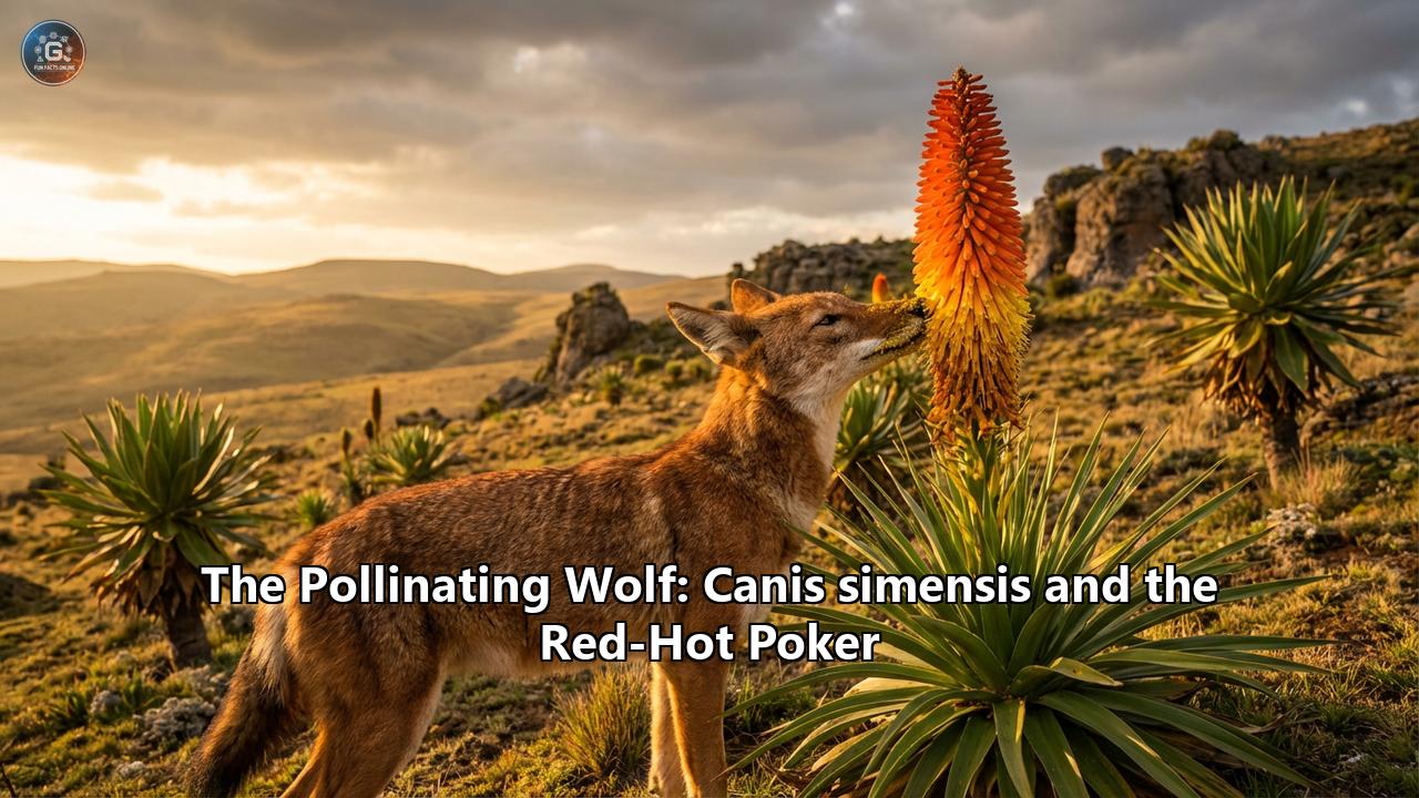 The Pollinating Wolf: Canis simensis and the Red-Hot Poker