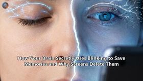 How Your Brain Secretly Uses Blinking to Save Memories and Why Screens Delete Them