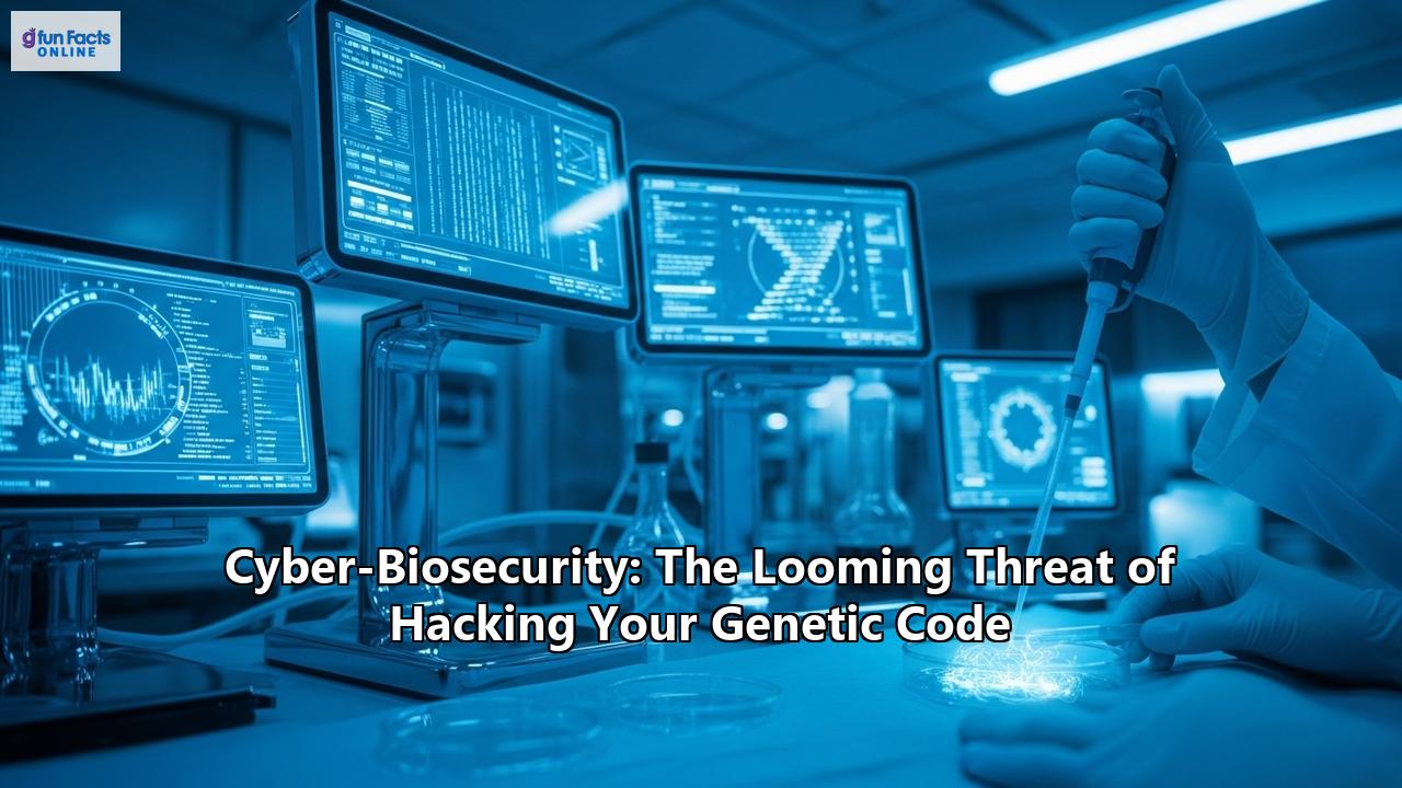 Cyber-Biosecurity: The Looming Threat of Hacking Your Genetic Code