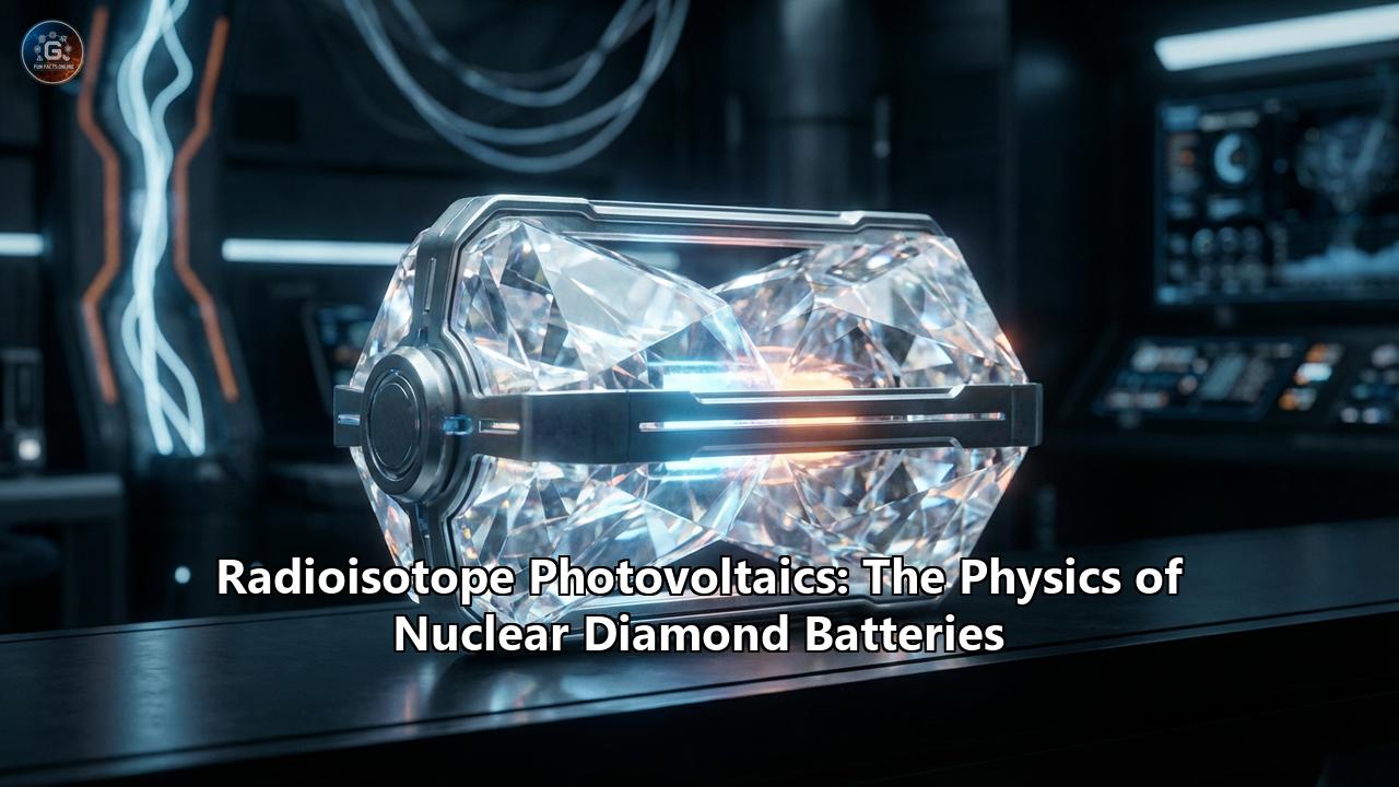 Radioisotope Photovoltaics: The Physics of Nuclear Diamond Batteries