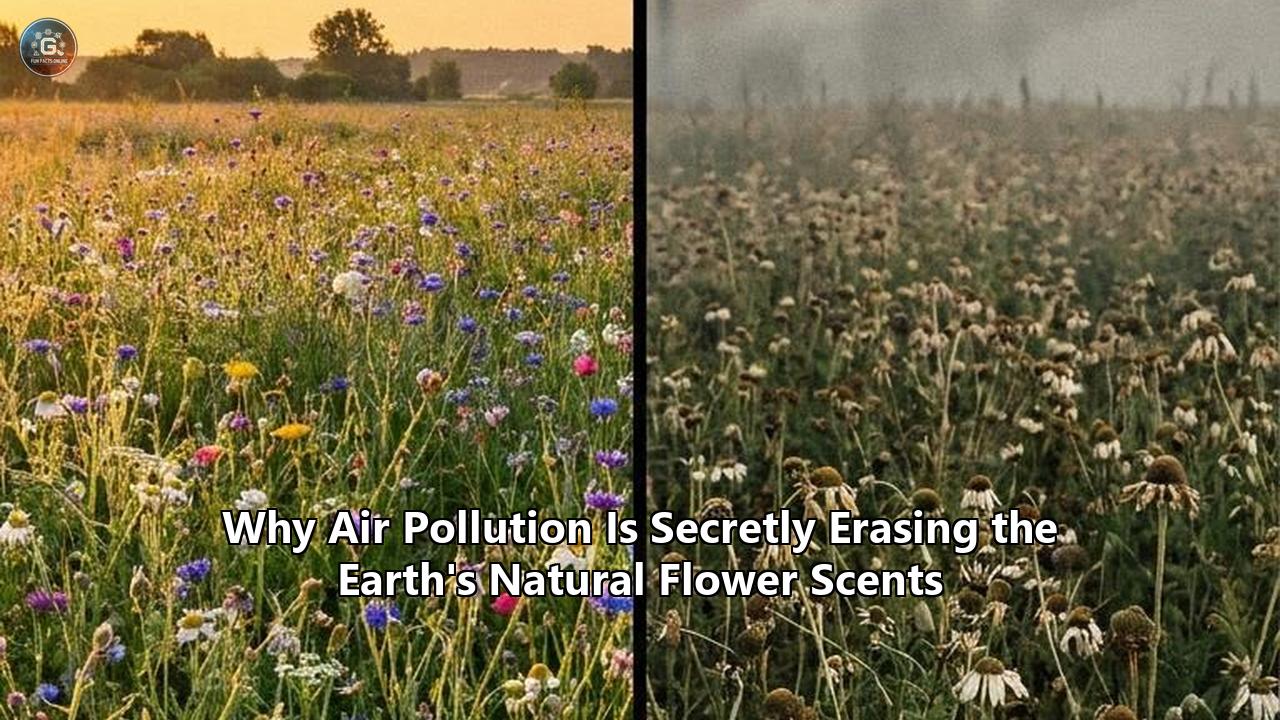 Why Air Pollution Is Secretly Erasing the Earth's Natural Flower Scents