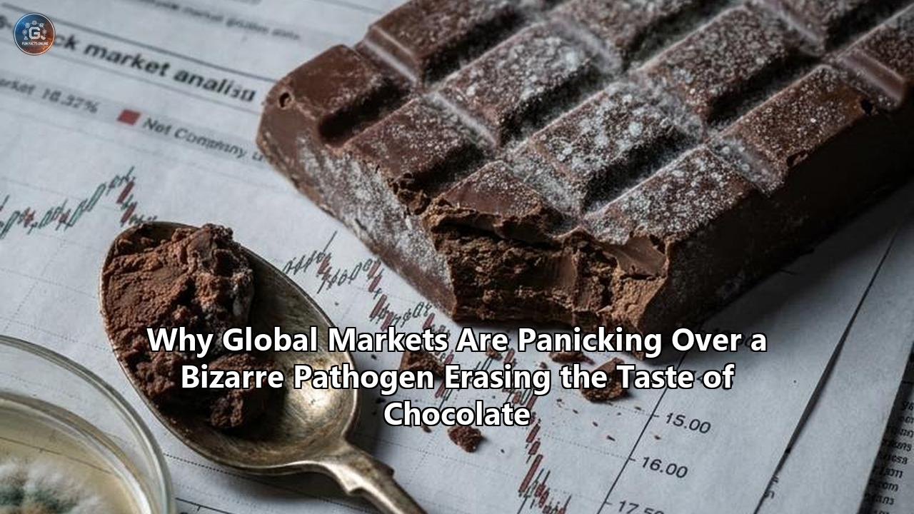 Why Global Markets Are Panicking Over a Bizarre Pathogen Erasing the Taste of Chocolate