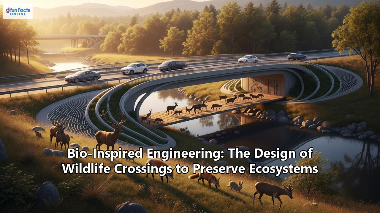 Bio-Inspired Engineering: The Design of Wildlife Crossings to Preserve Ecosystems