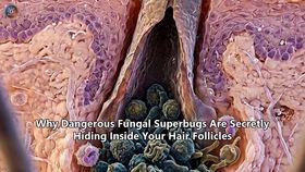 Why Dangerous Fungal Superbugs Are Secretly Hiding Inside Your Hair Follicles