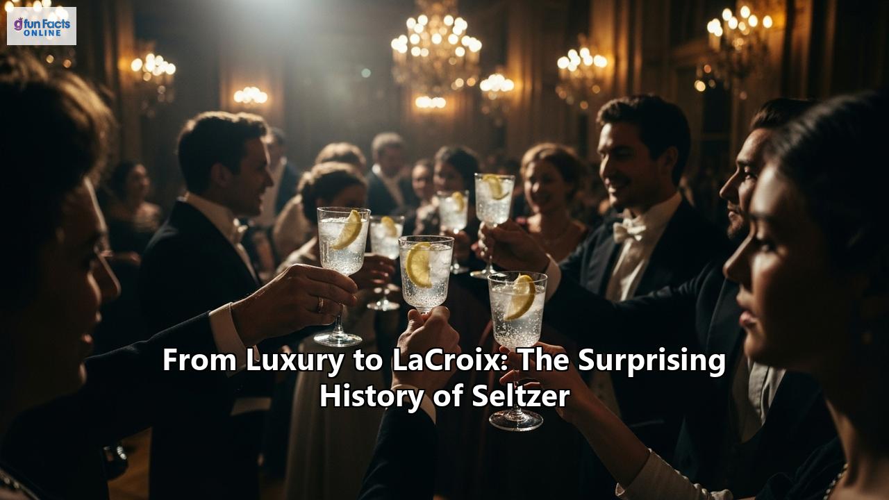 From Luxury to LaCroix: The Surprising History of Seltzer