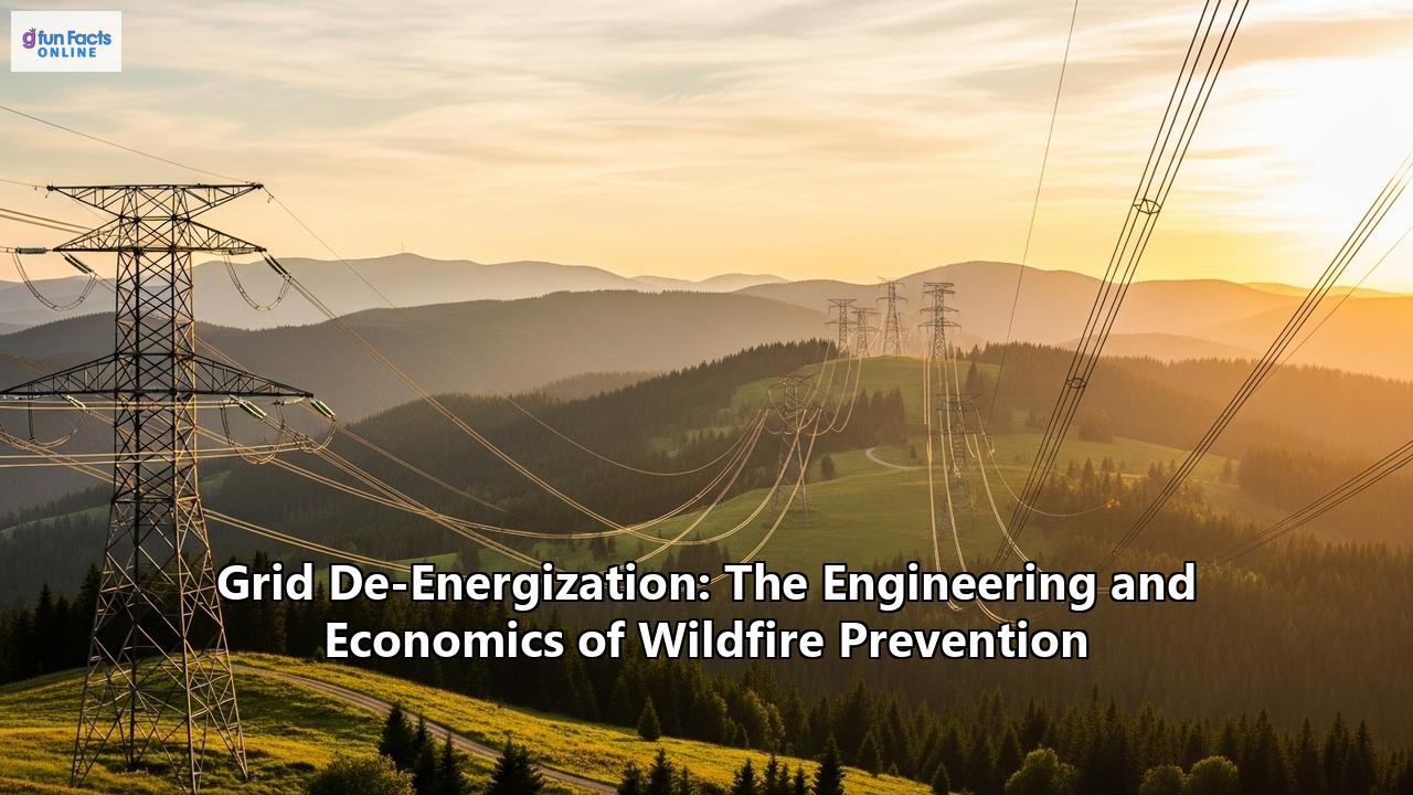 Grid De-Energization: The Engineering and Economics of Wildfire Prevention