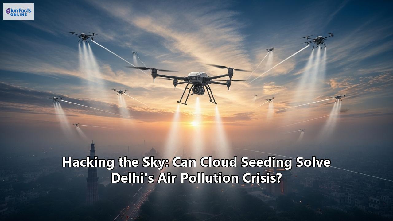 Hacking the Sky: Can Cloud Seeding Solve Delhi's Air Pollution Crisis?