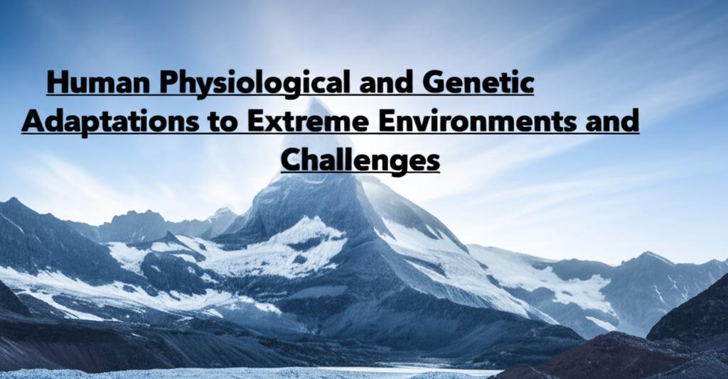 Human Physiological and Genetic Adaptations to Extreme Environments and Challenges
