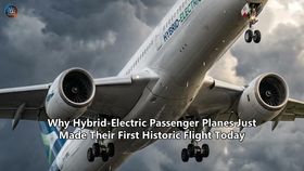 Why Hybrid-Electric Passenger Planes Just Made Their First Historic Flight Today