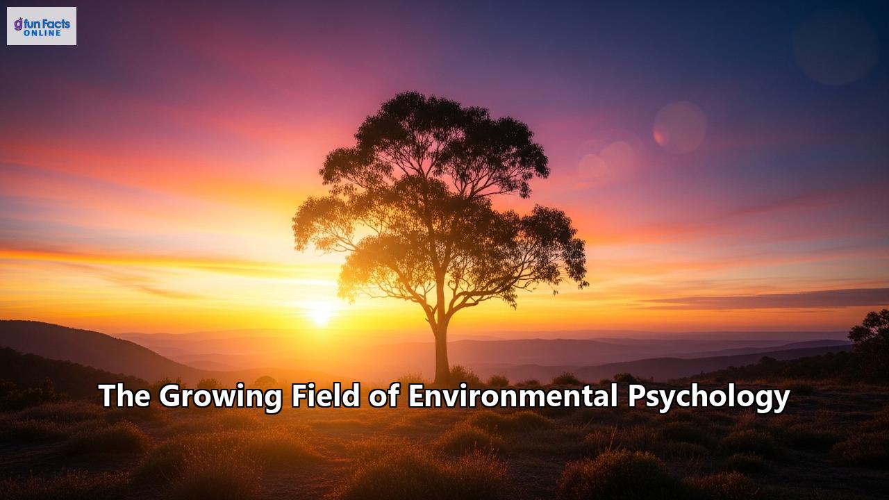 The Growing Field of Environmental Psychology