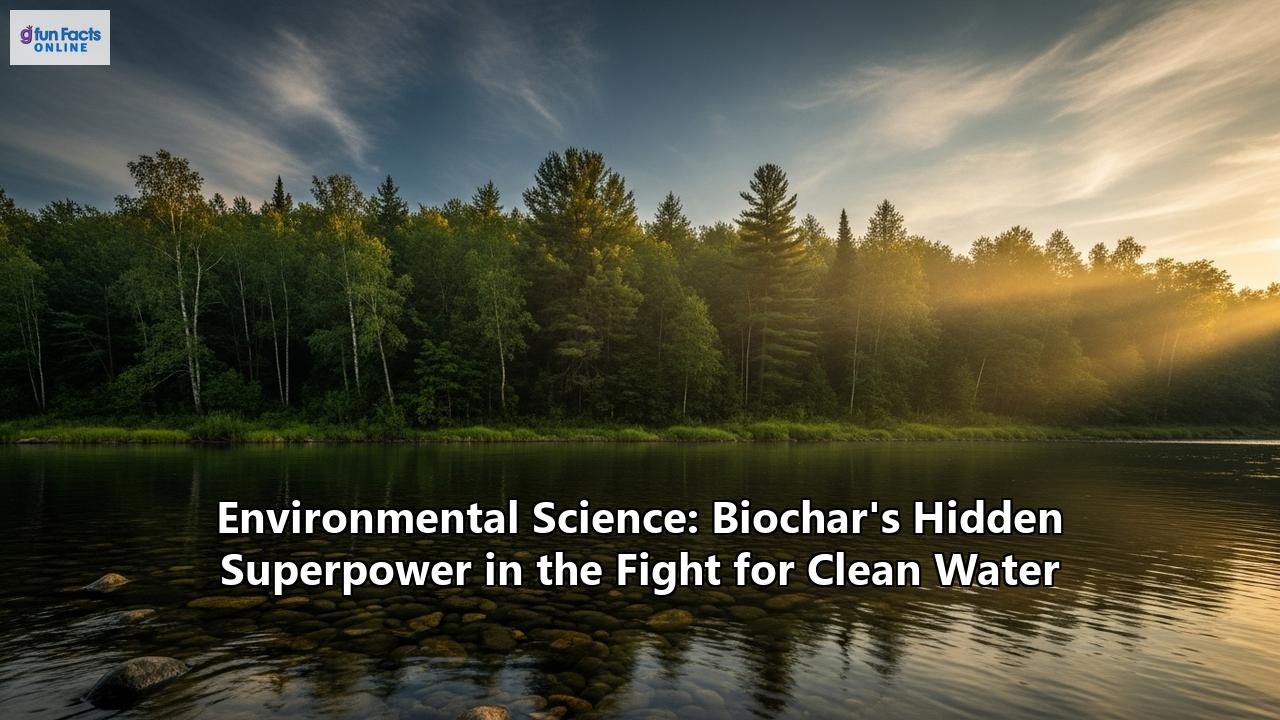 Environmental Science: Biochar's Hidden Superpower in the Fight for Clean Water