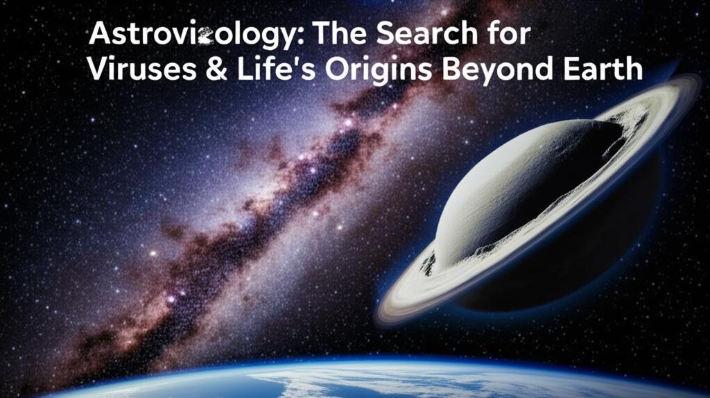 Astrovirology: The Search for Viruses & Life's Origins Beyond Earth