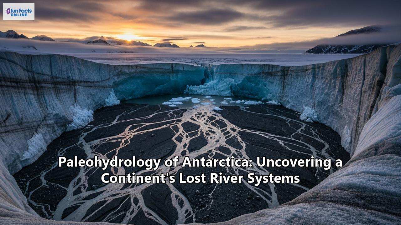 Paleohydrology of Antarctica: Uncovering a Continent's Lost River Systems