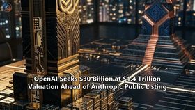 OpenAI Seeks $30 Billion at $1.4 Trillion Valuation Ahead of Anthropic Public Listing