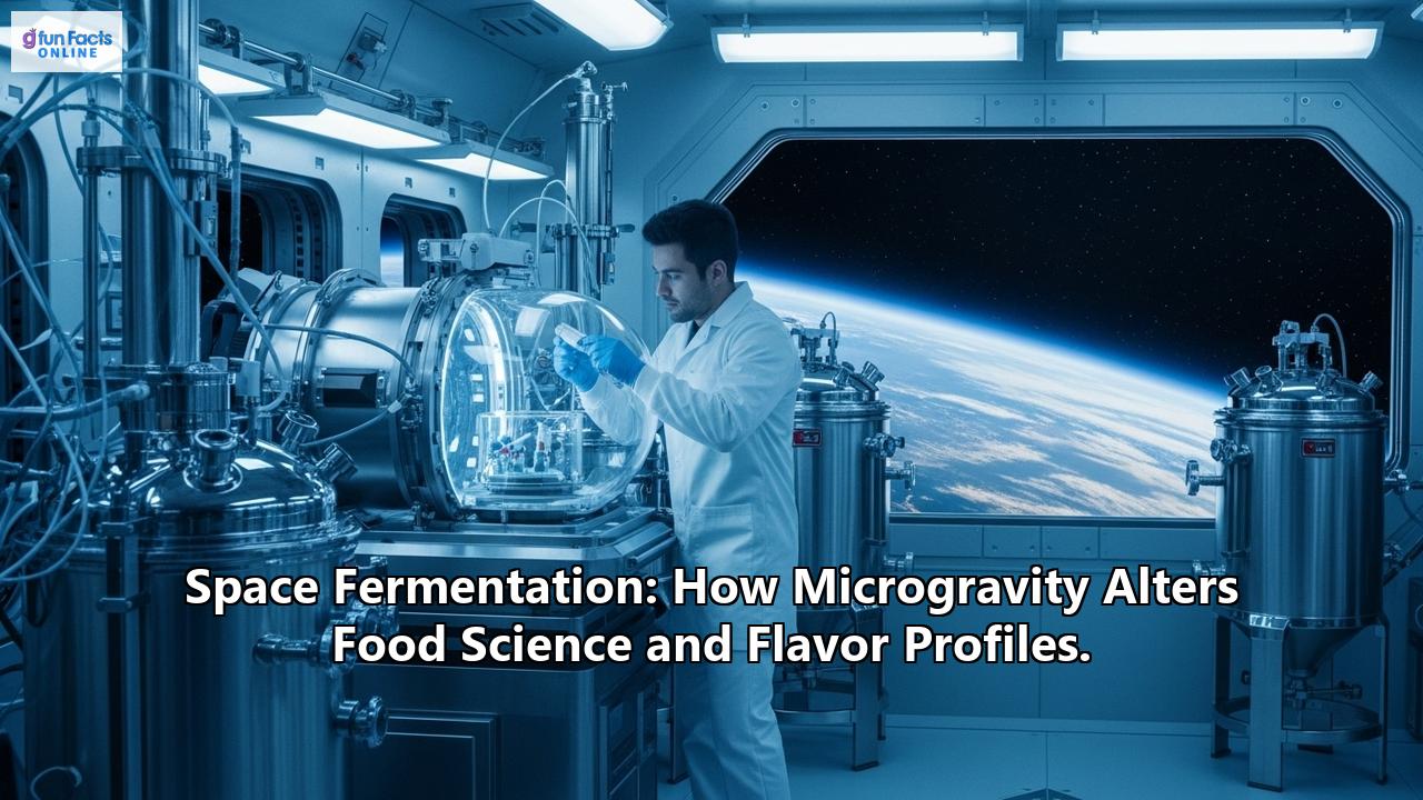 Space Fermentation: How Microgravity Alters Food Science and Flavor Profiles.