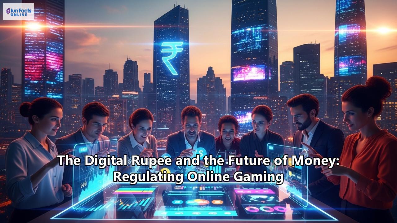 The Digital Rupee and the Future of Money: Regulating Online Gaming