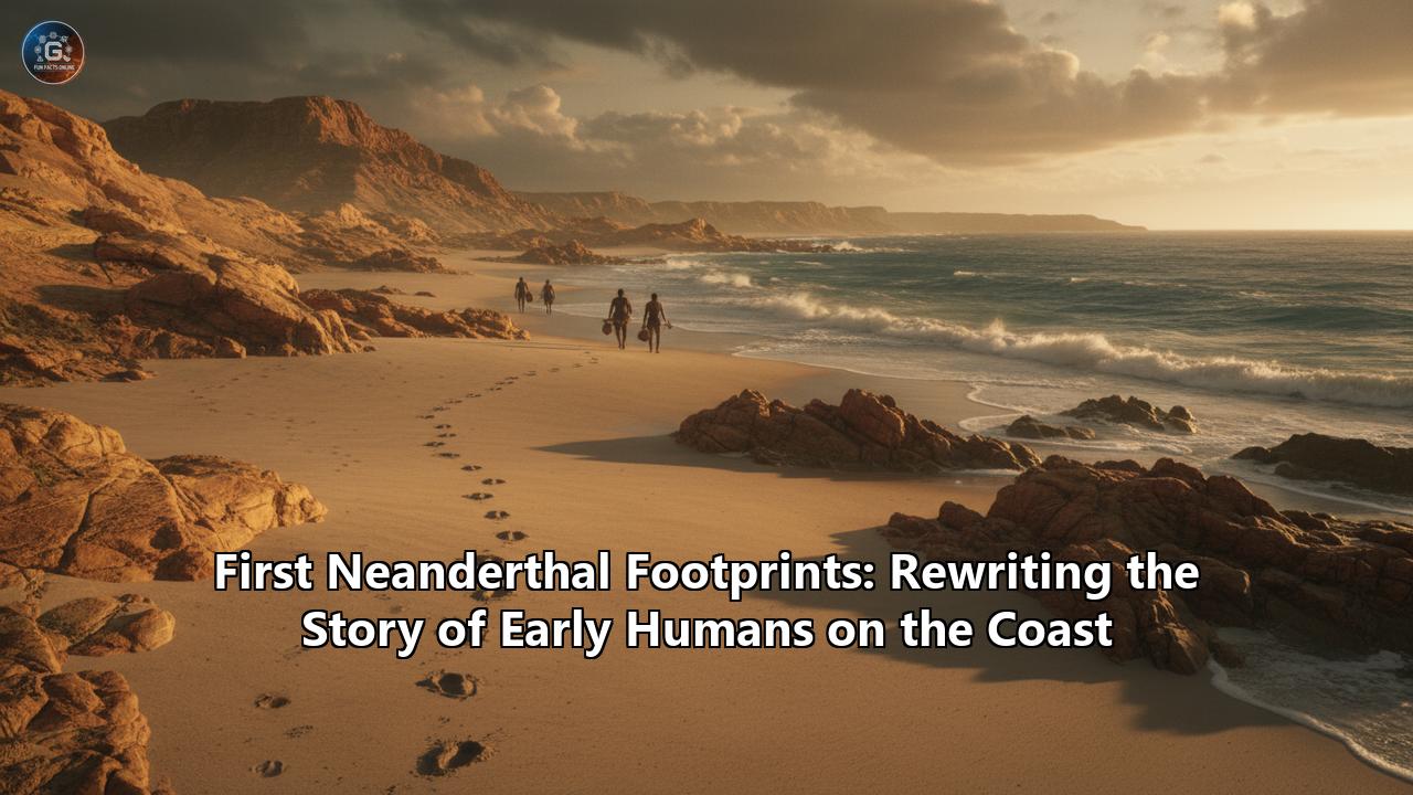 First Neanderthal Footprints: Rewriting the Story of Early Humans on the Coast