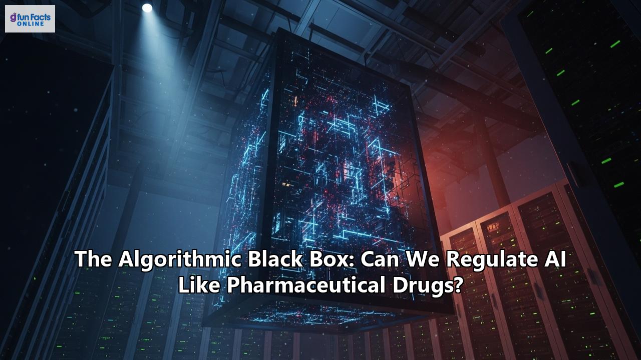 The Algorithmic Black Box: Can We Regulate AI Like Pharmaceutical Drugs?