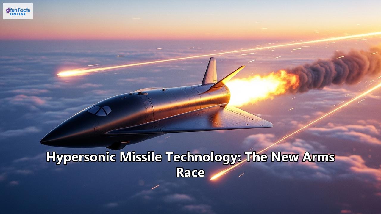Hypersonic Missile Technology: The New Arms Race