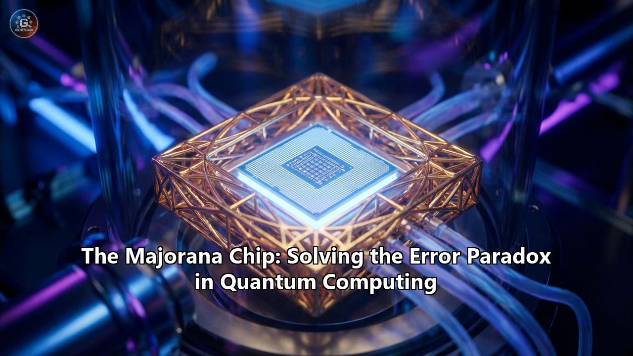 The Majorana Chip: Solving the Error Paradox in Quantum Computing