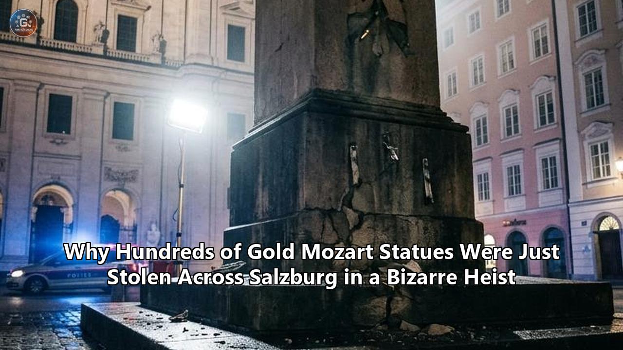 Why Hundreds of Gold Mozart Statues Were Just Stolen Across Salzburg in a Bizarre Heist