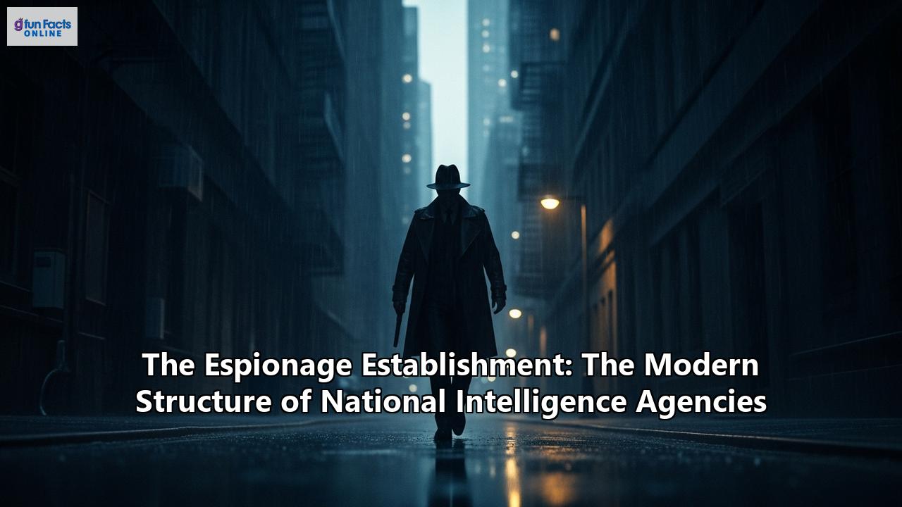 The Espionage Establishment: The Modern Structure of National Intelligence Agencies