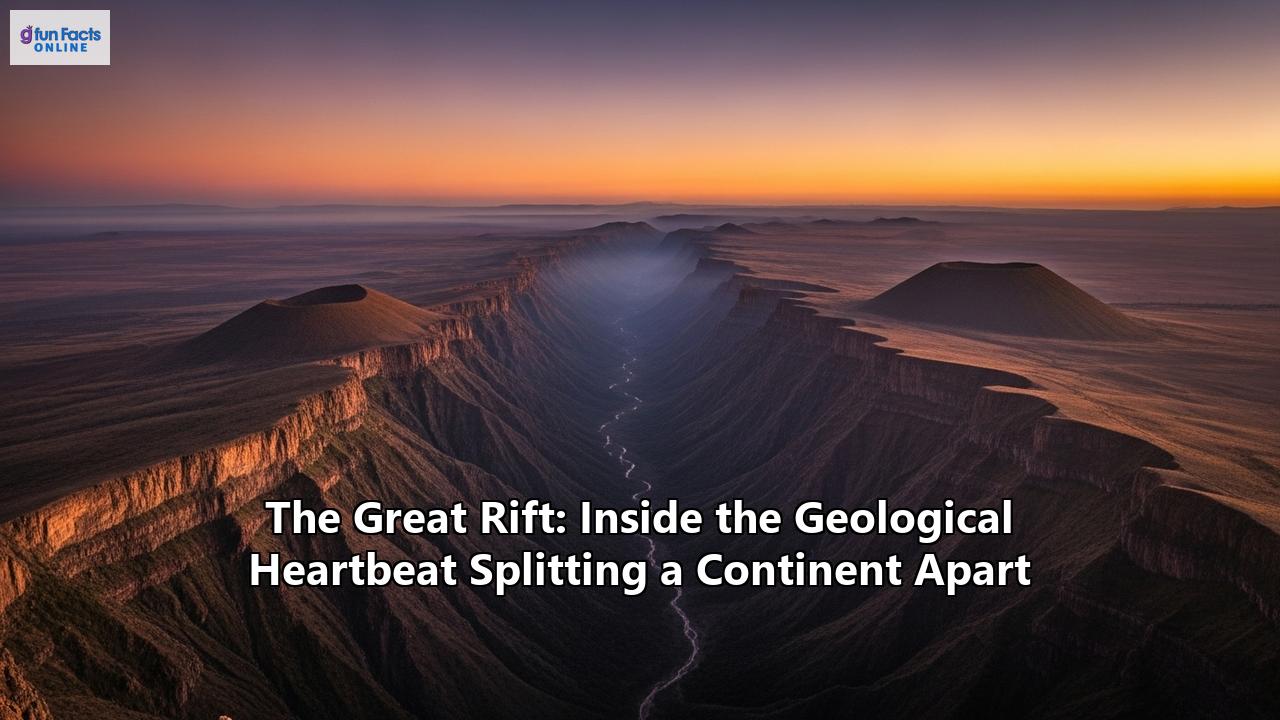 The Great Rift: Inside the Geological Heartbeat Splitting a Continent Apart
