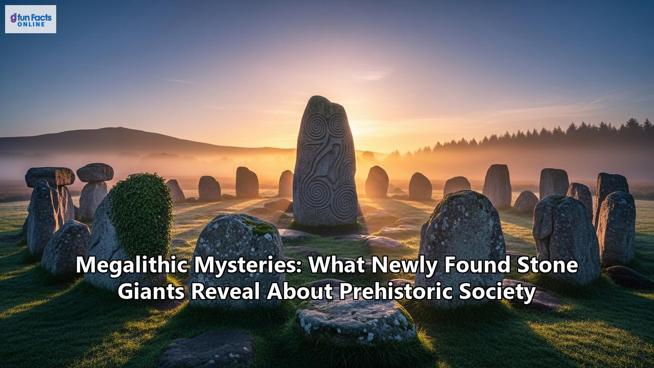Megalithic Mysteries: What Newly Found Stone Giants Reveal About Prehistoric Society