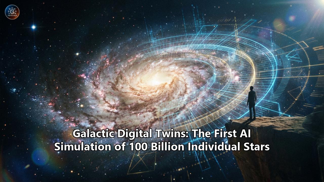 Galactic Digital Twins: The First AI Simulation of 100 Billion Individual Stars