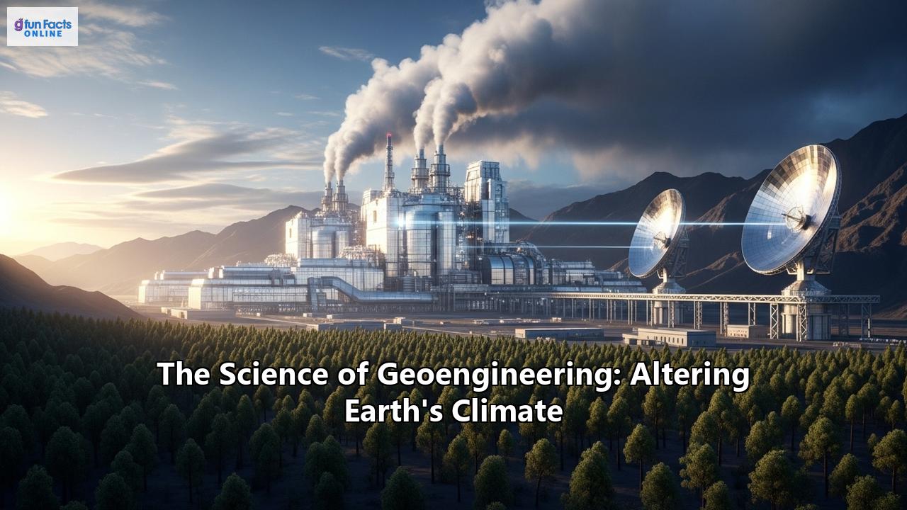 The Science of Geoengineering: Altering Earth's Climate
