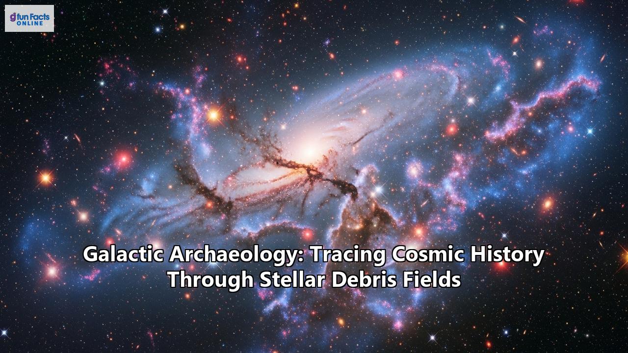 Galactic Archaeology: Tracing Cosmic History Through Stellar Debris Fields