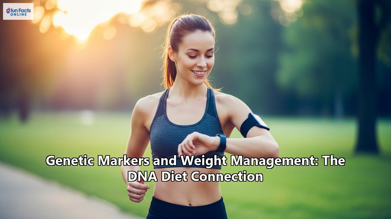 Genetic Markers and Weight Management: The DNA Diet Connection