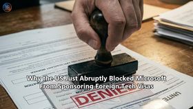 Why the US Just Abruptly Blocked Microsoft From Sponsoring Foreign Tech Visas