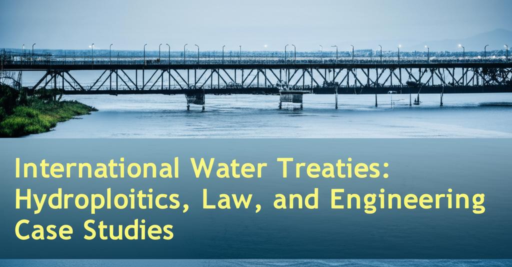 International Water Treaties: Hydropolitics, Law, and Engineering Case Studies