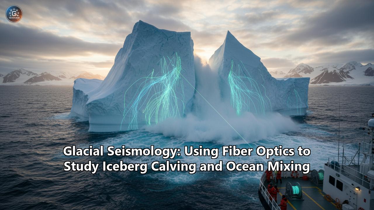 Glacial Seismology: Using Fiber Optics to Study Iceberg Calving and Ocean Mixing
