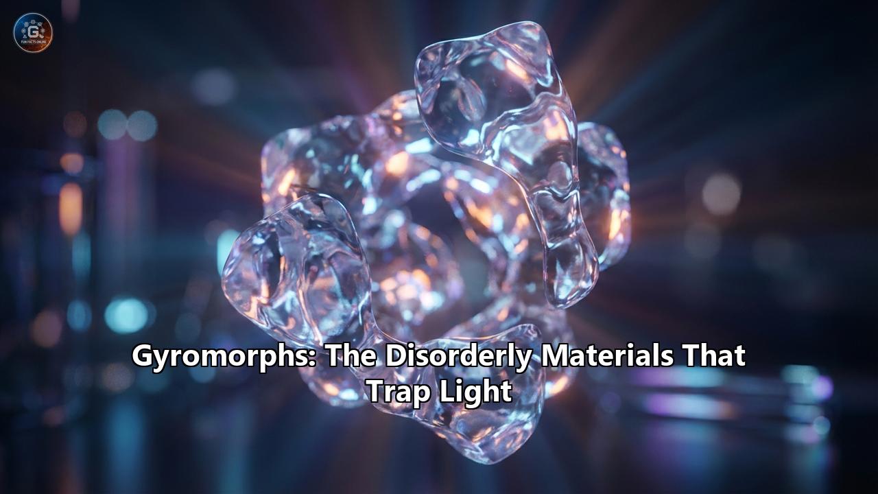 Gyromorphs: The Disorderly Materials That Trap Light