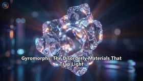 Gyromorphs: The Disorderly Materials That Trap Light