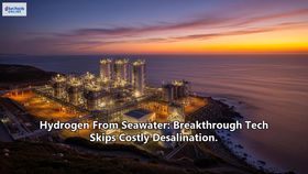 Hydrogen From Seawater: Breakthrough Tech Skips Costly Desalination.