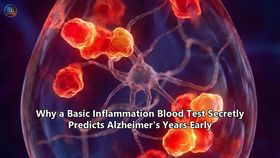 Why a Basic Inflammation Blood Test Secretly Predicts Alzheimer's Years Early