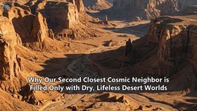 Why Our Second Closest Cosmic Neighbor is Filled Only with Dry, Lifeless Desert Worlds