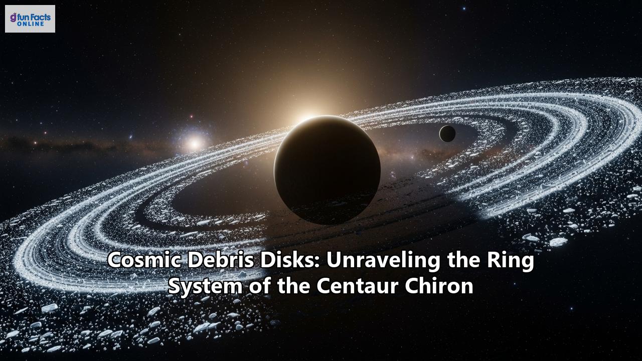 Cosmic Debris Disks: Unraveling the Ring System of the Centaur Chiron