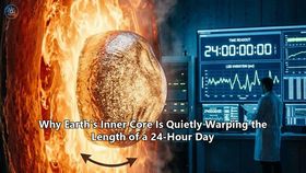 Why Earth's Inner Core Is Quietly Warping the Length of a 24-Hour Day
