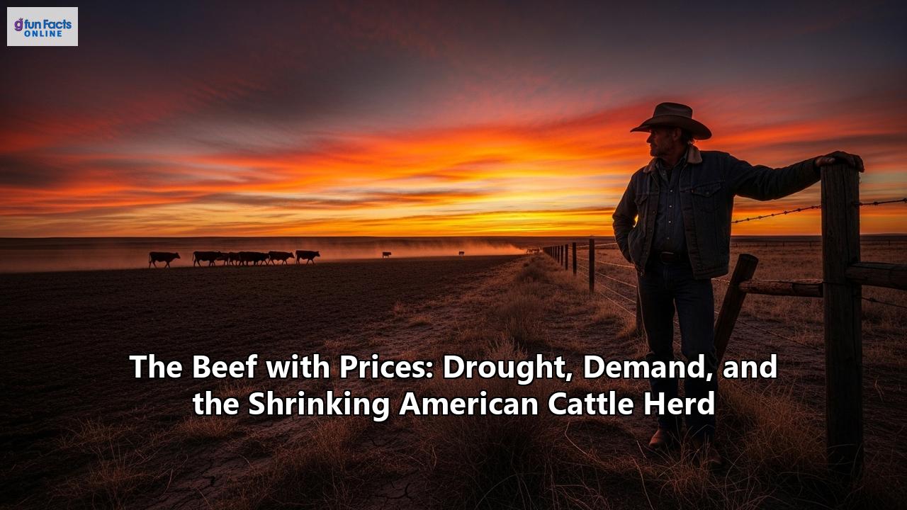 The Beef with Prices: Drought, Demand, and the Shrinking American Cattle Herd