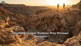 Fossilized Combat: Predator-Prey Dinosaur Dynamics