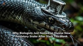 Why Biologists Just Named an Elusive New Predatory Snake After Slash This Week